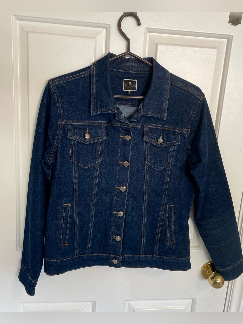 Melanie Lyne Dark Blue Denim Jacket
